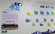 醫藥公司文化墻_發(fā)展歷程文化墻